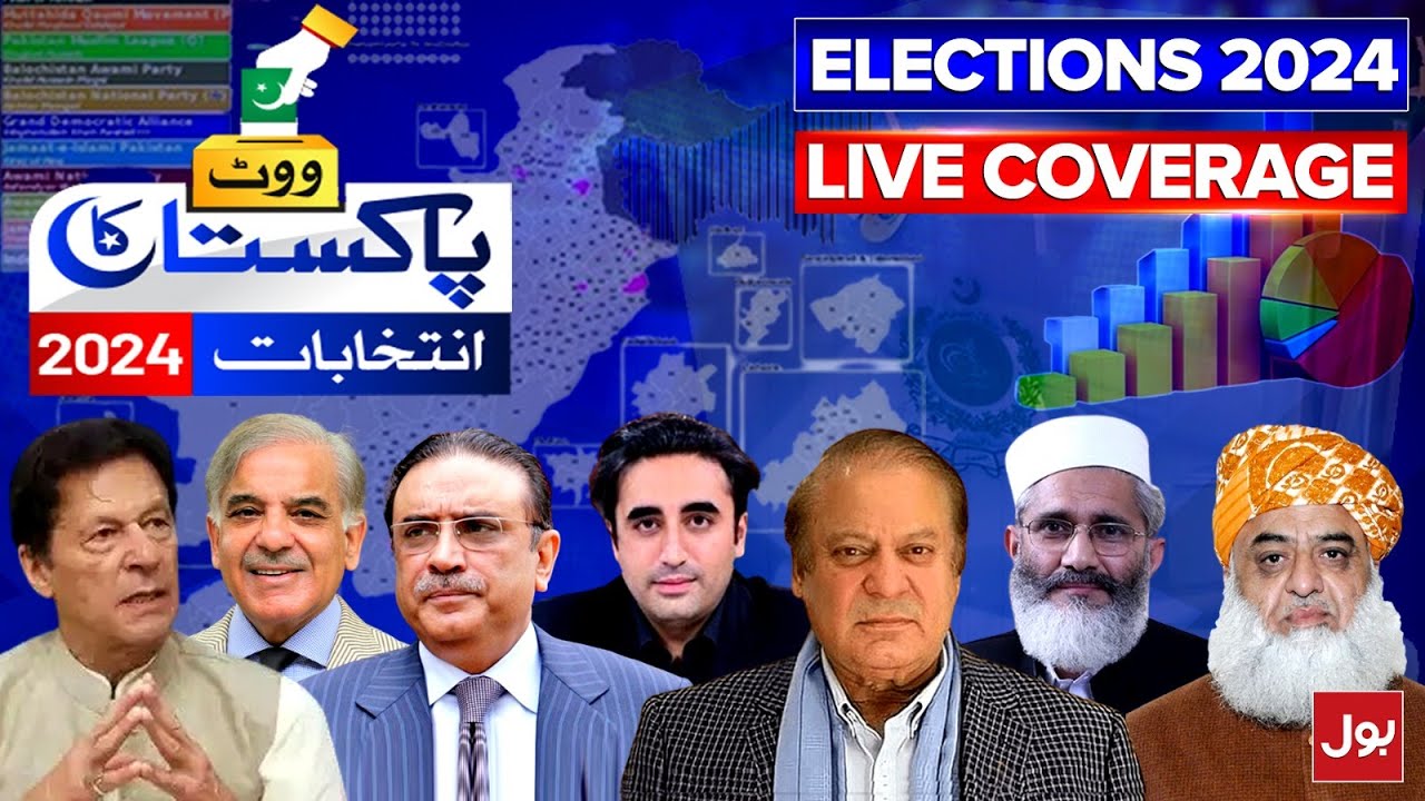 ? LIVE | Pakistan Elections 2024 Live Coverage | PMLN VS PPP VS Imran Khan | BOL News Live - YouTube